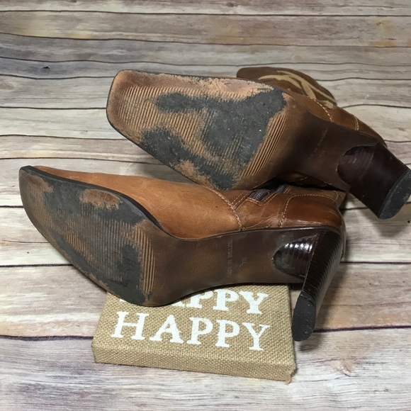 Boutique Matisse Brown Leather size 7 Vintage Boot - Picture 4 of 7